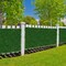 Costway 12 PCS Faux Green Moss Panels withInsertable Branches Stable X-shaped structure Ligth Green/Dark Green